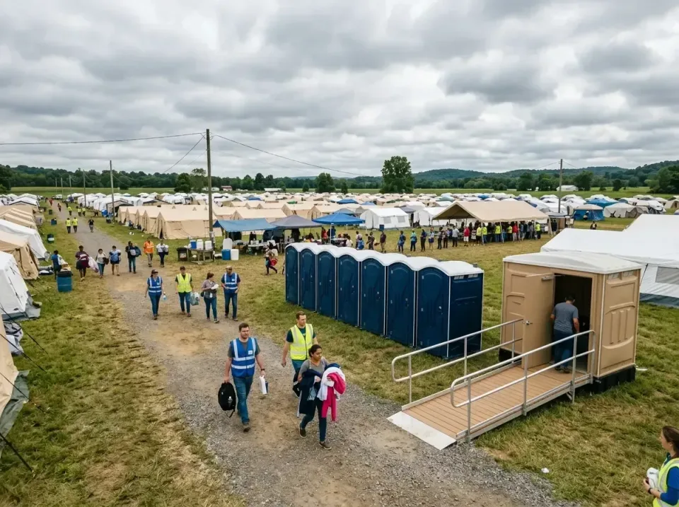 disaster-relief-camp-restrooms-010 — frequently asked questions, Dumpster & Portable Bathrooms Rental in Smithville, MO